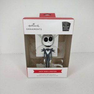 2021 Hallmark Nightmare Before Christmas Jack Skellington Ornament New E4